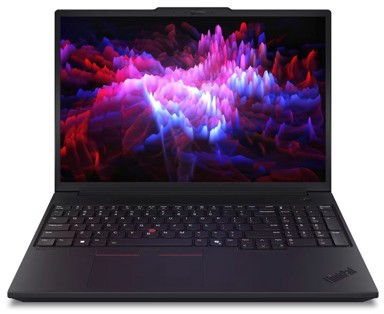 LENOVO Laptop ThinkPad P16v G3 / Intel Core Ultra 7 255H, 16", 1920 x 1200, 32 GB RAM, 512 GB SSD, Windows 11 Pro, crna